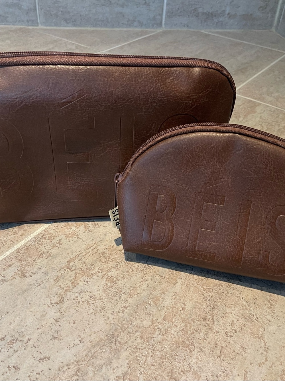 Beis -Travel Pouch Set - 2-Piece